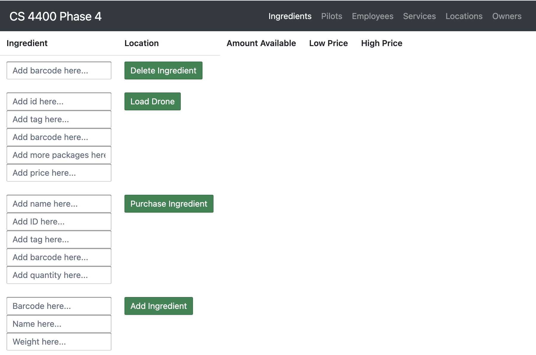 Database Project